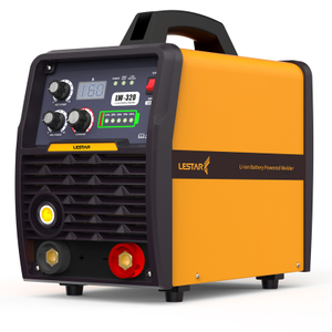 Soldador MMA/ARC con batería 160A: soldador de palo de inversor inalámbrico con batería LFP para trabajos al aire libre y remotos