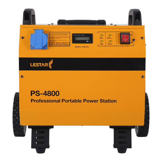 Generador alimentado por batería de uso profesional respetuoso con el medio ambiente de 3500 W