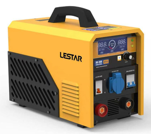 Soldadora a batería AK-380 con salida de alimentación de 220 V CA